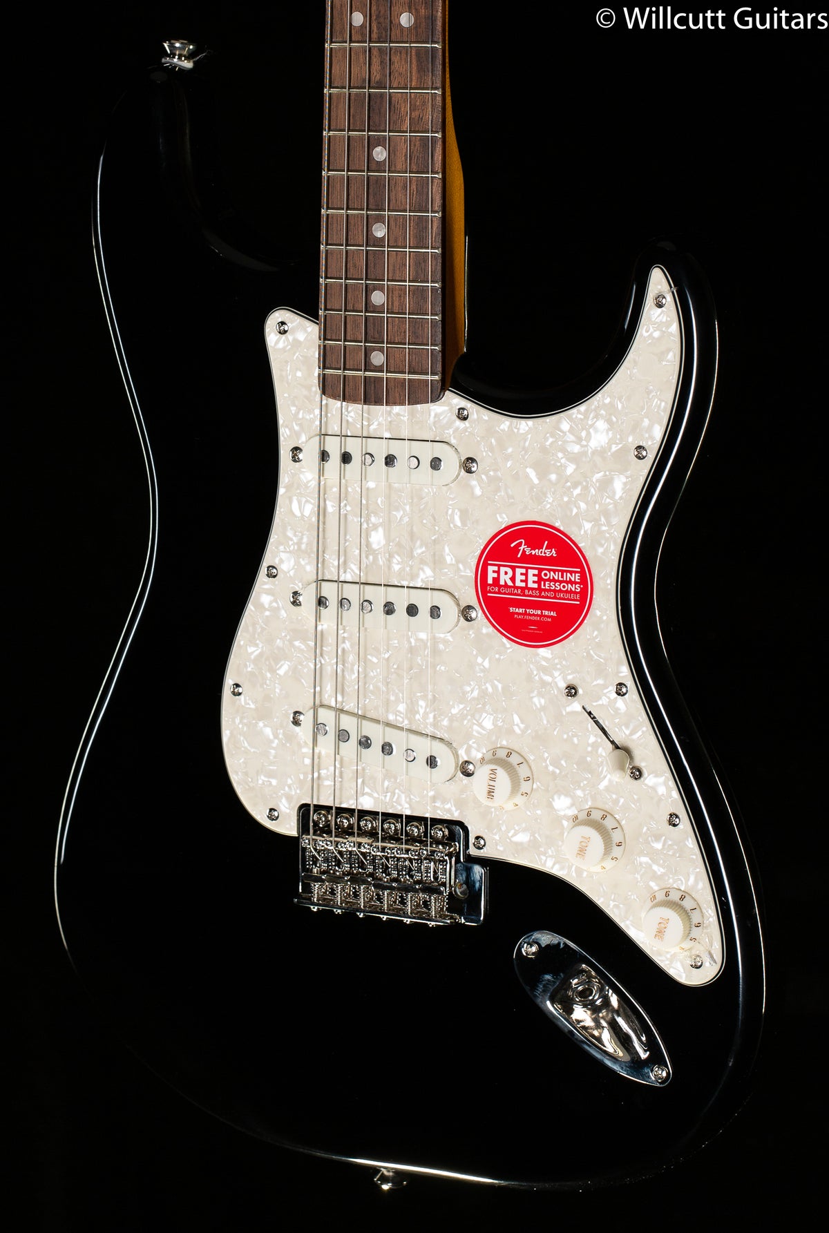 Squier Classic Vibe &#39;70s Stratocaster®, Laurel Fingerboard, Black (949)