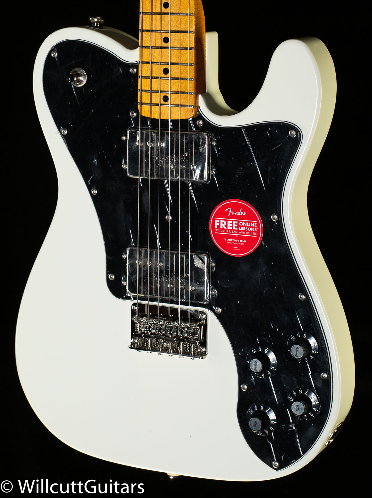Squier Classic Vibe '70s Telecaster® Deluxe, Maple Fingerboard, Olympic White (551)