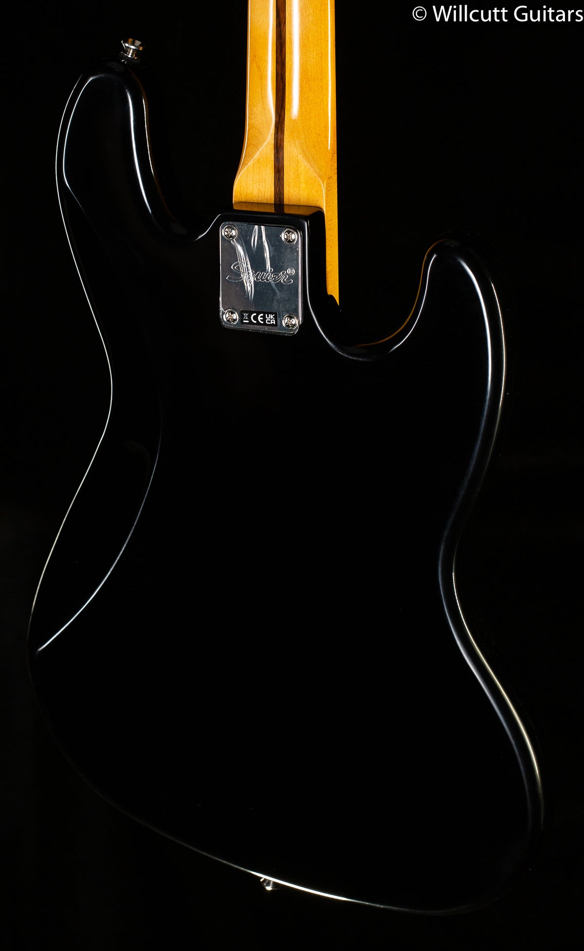 Squier Classic Vibe '70s Jazz Bass , Maple Fingerboard Black Lefty Bass Guitar