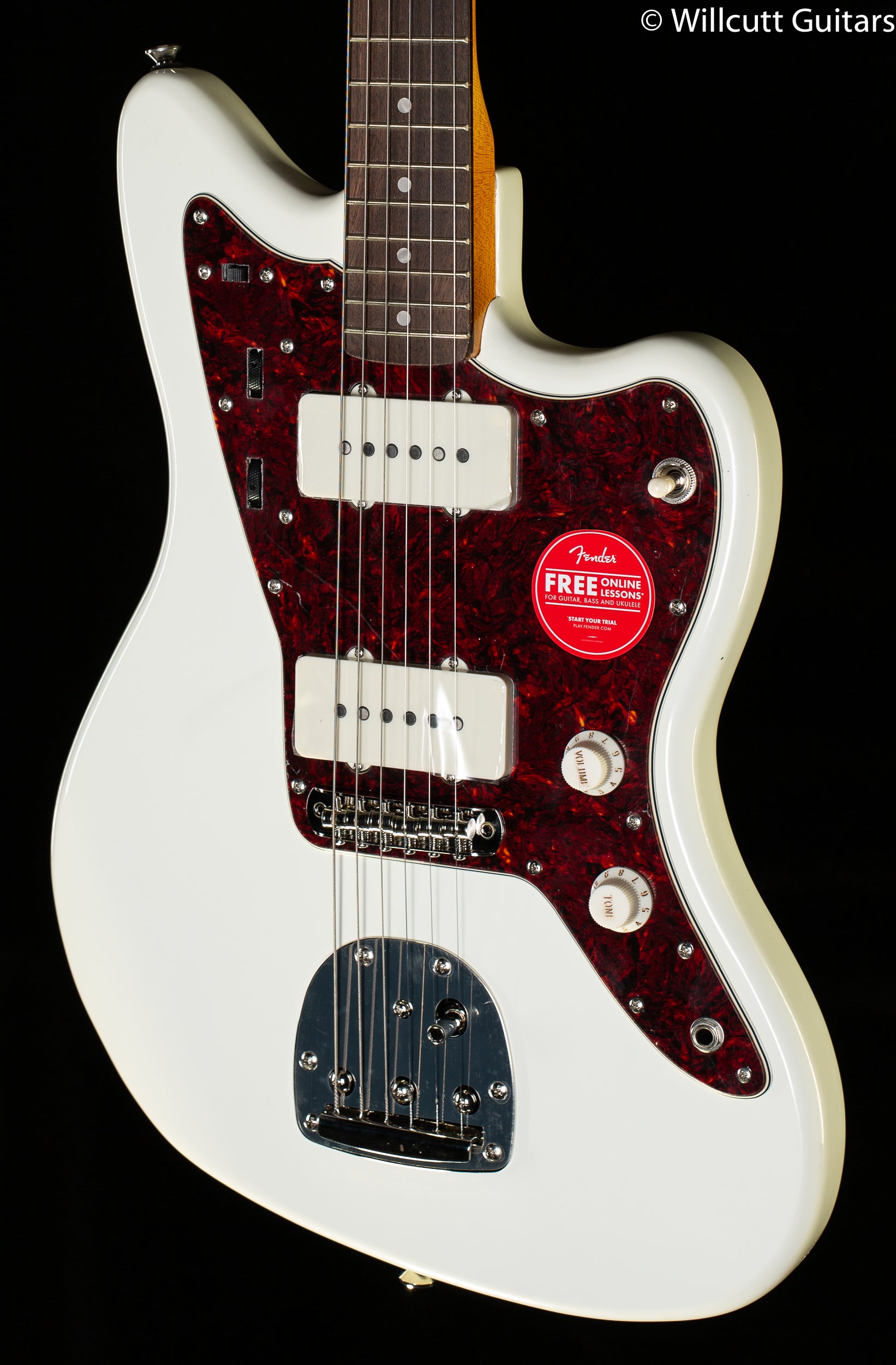 Squier jazzmaster deals olympic white