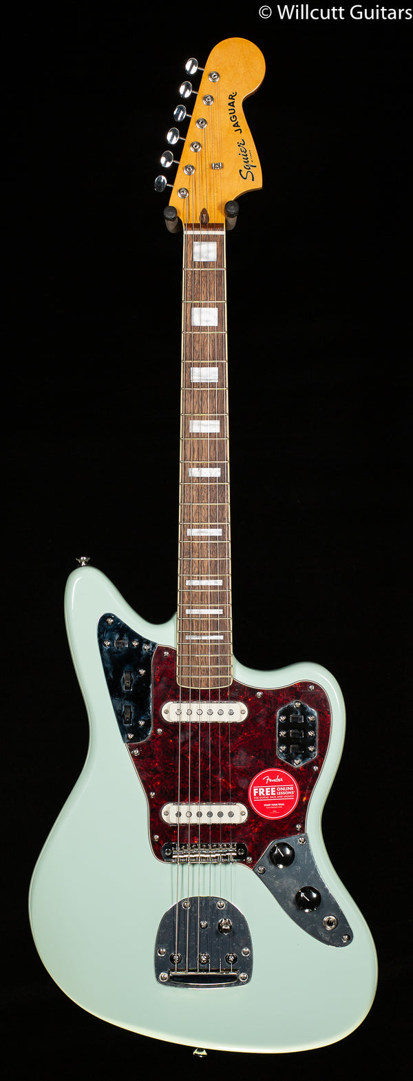 Squier Classic Vibe '70s Jaguar Surf Green - Willcutt Guitars