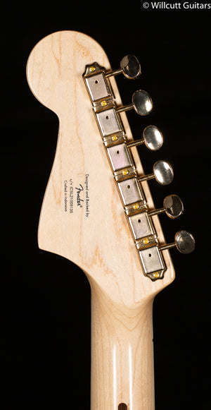 Squier 40th Anniversary Jazzmaster Gold Edition Laurel Fingerboard Gold Anodized Pickguard Olympic White