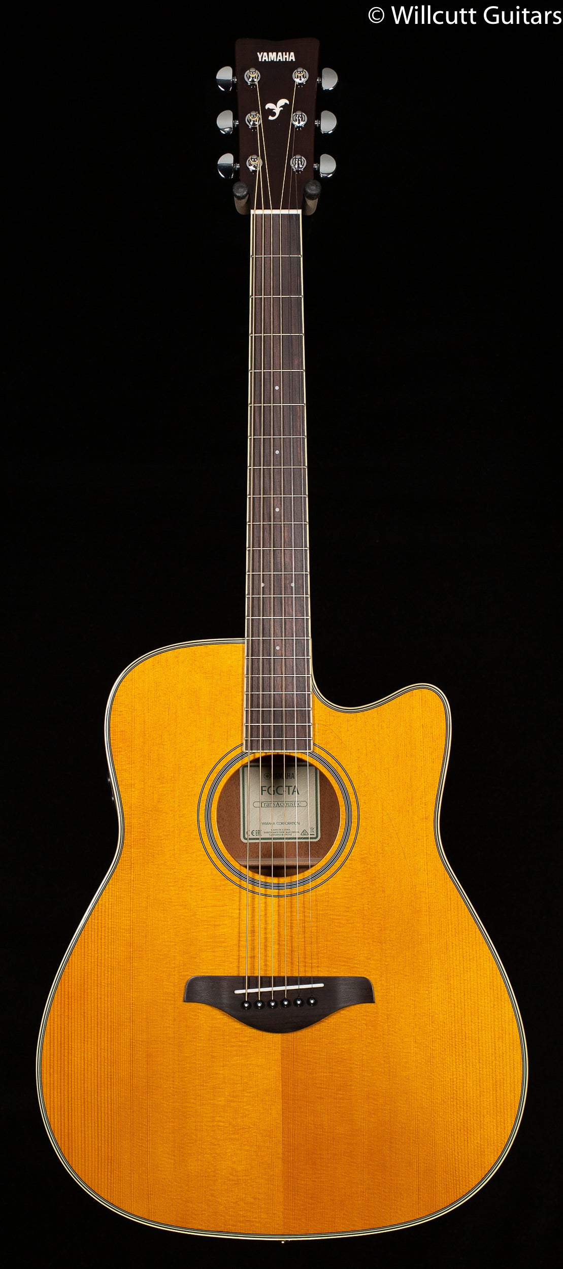 Yamaha FGC TransAcoustic Vintage Tint (640)