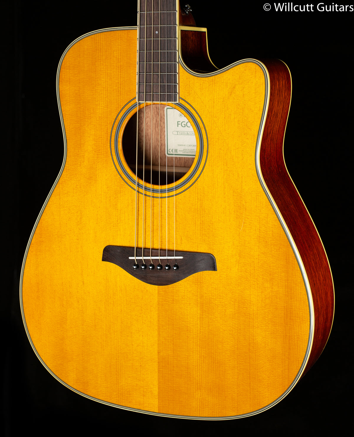 Yamaha FGC TransAcoustic Vintage Tint (869)