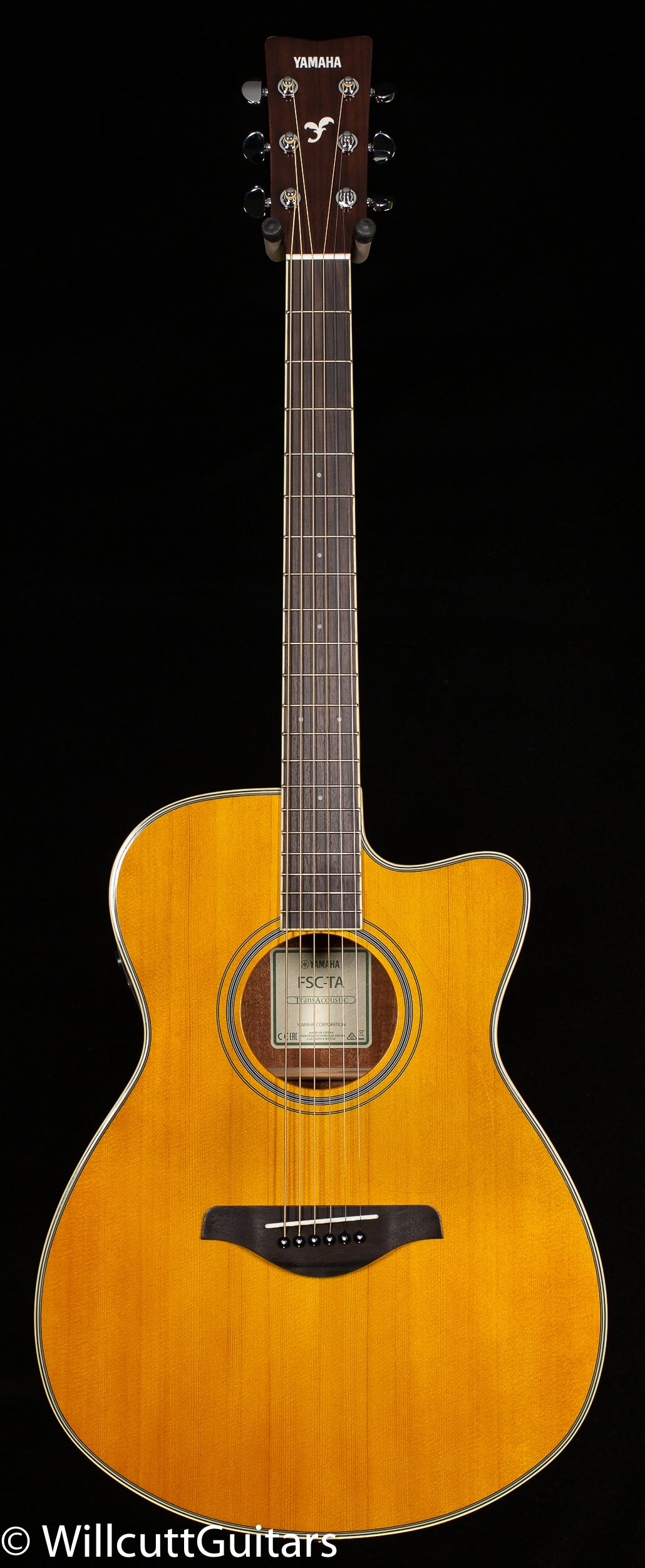 Yamaha TransAcoustic FSC-TA Vintage Tint (815) - Willcutt Guitars