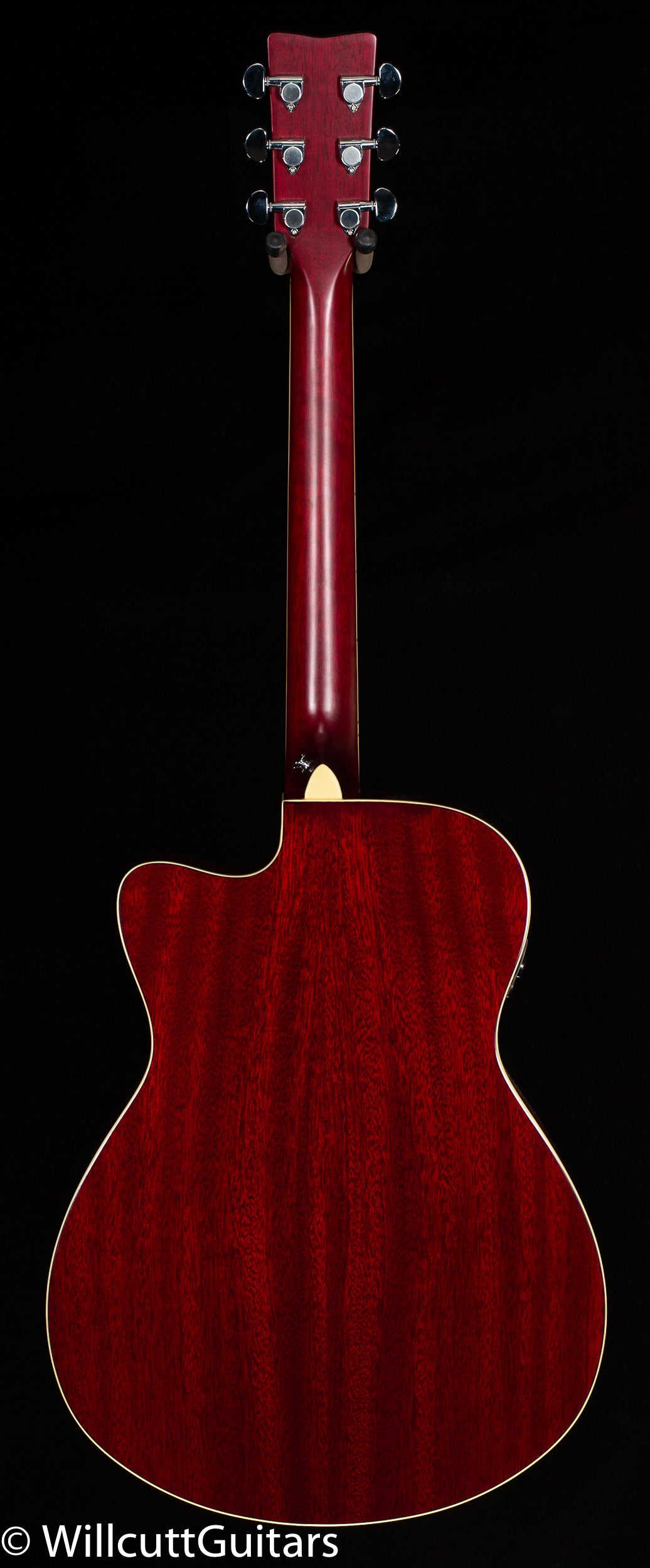Yamaha FSC-TA TransAcoustic Ruby Red (541) - Willcutt Guitars