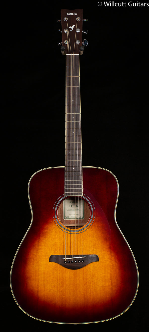 Yamaha FG-TA TransAcoustic Brown Sunburst (145)