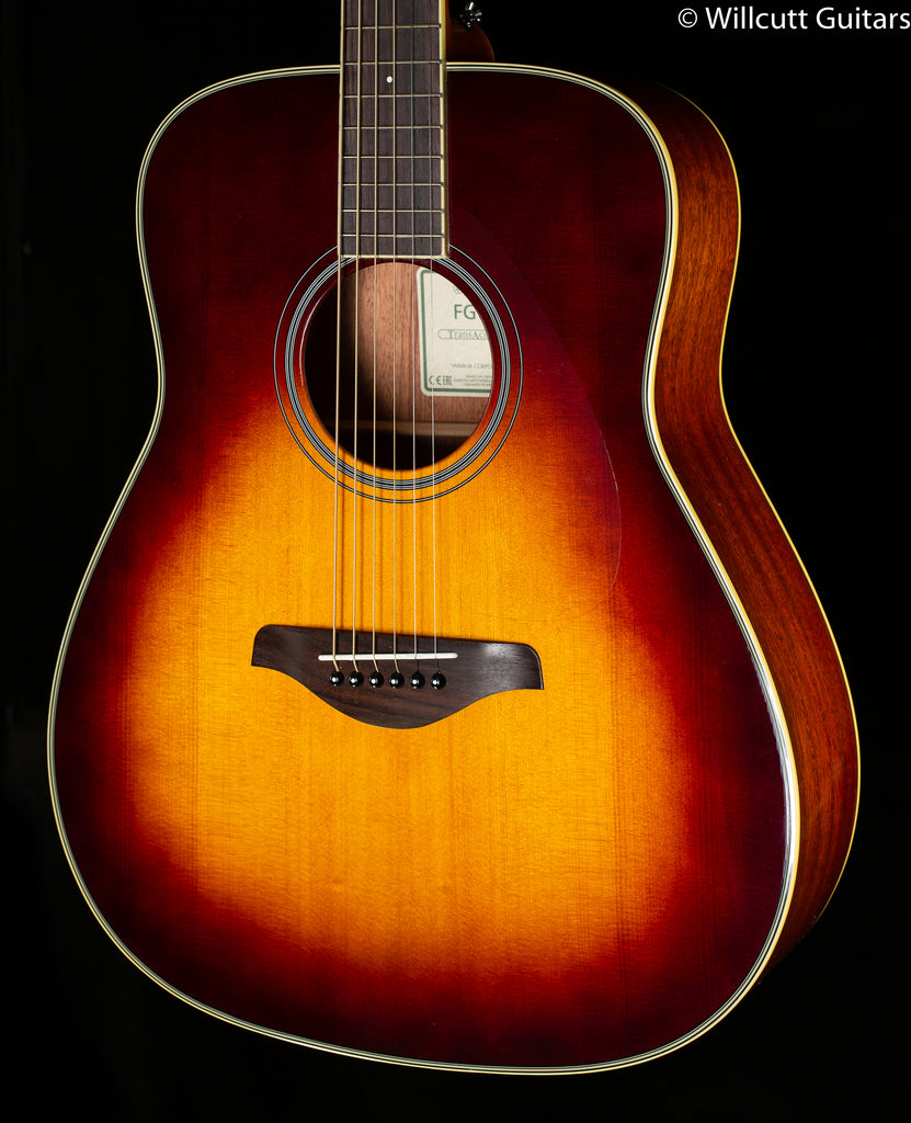 Yamaha FG-TA TransAcoustic Brown Sunburst (145)