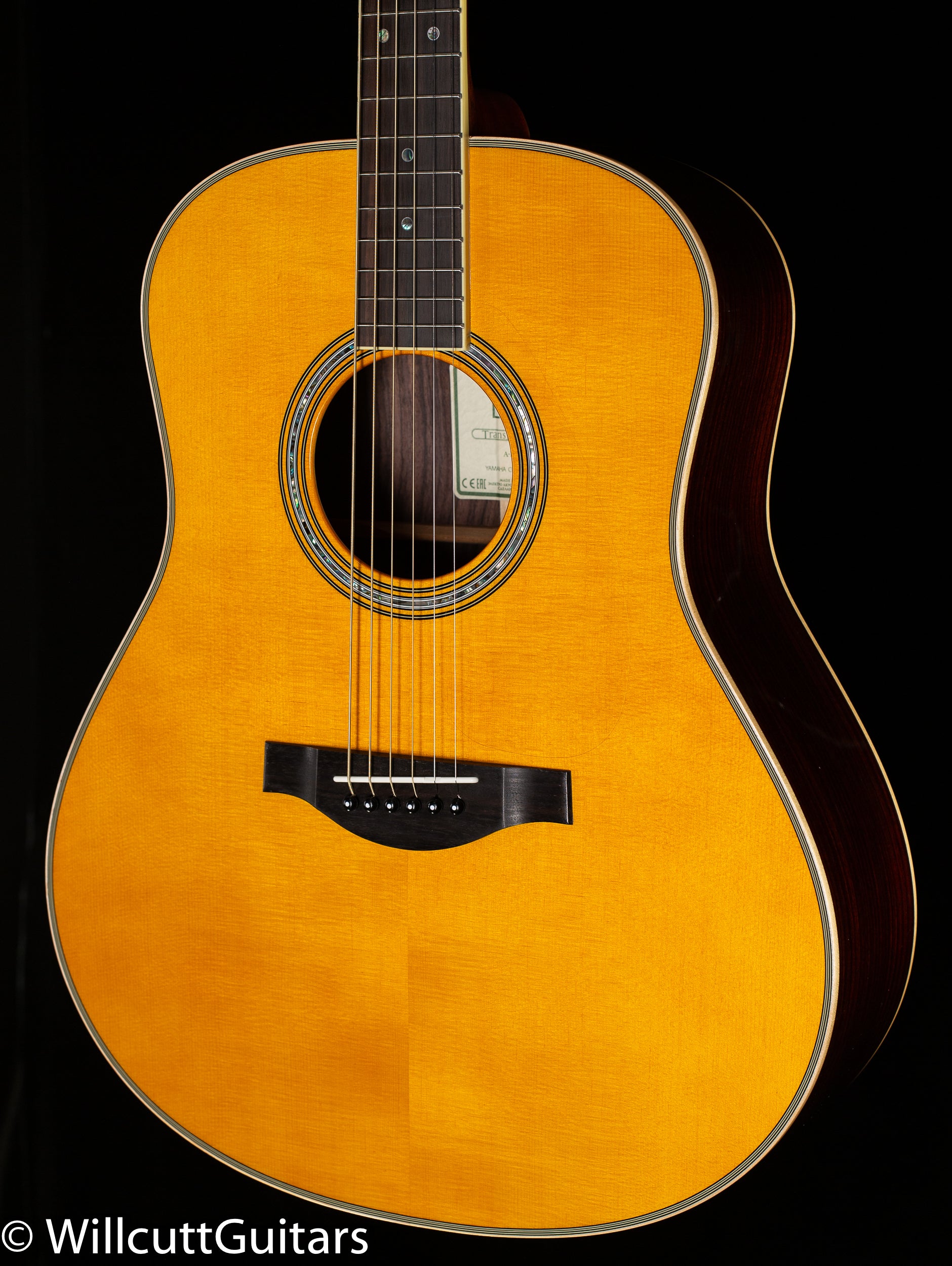 Yamaha LL-TA TransAcoustic Vintage Natural (551) - Willcutt