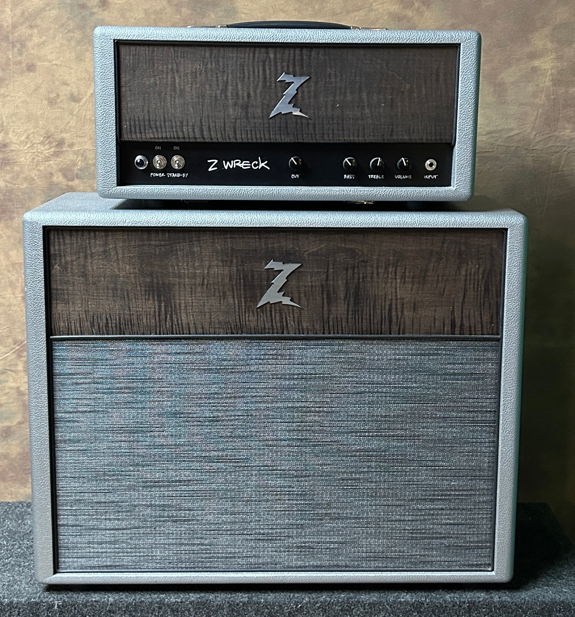 Dr. Z Z Wreck Head and 212 Cab Quantum Silver - Willcutt Guitars