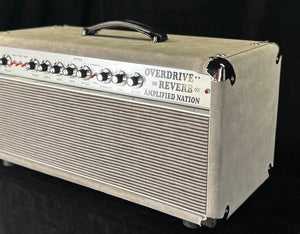 Amplified Nation Overdrive Reverb 50w Head Silver Suede