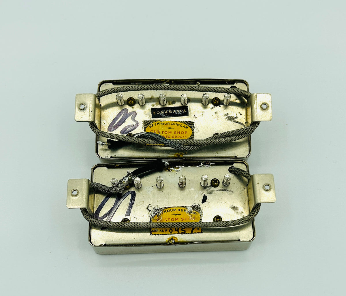 Seymour Duncan Joe Bonamassa Skinner Burst Set Covered Nickel