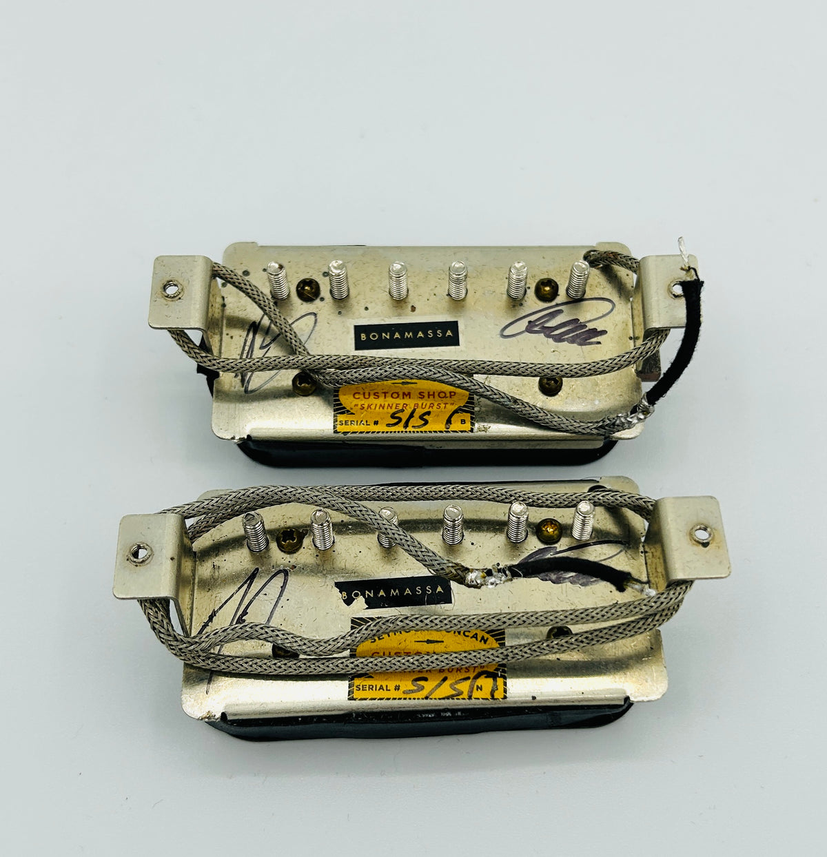 Seymour Duncan Joe Bonamassa Skinner Burst Set Zebra