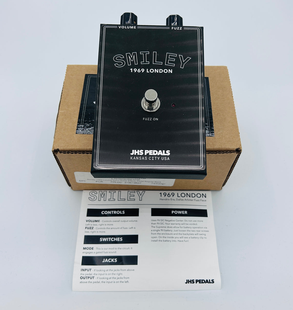 jhs pedals smiley JHS Smiley Fuzz
