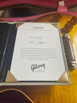 Gibson Custom Shop Mod Shop 60th Anniversary 1959 Les Paul Murphy Lab Heavy Aged
