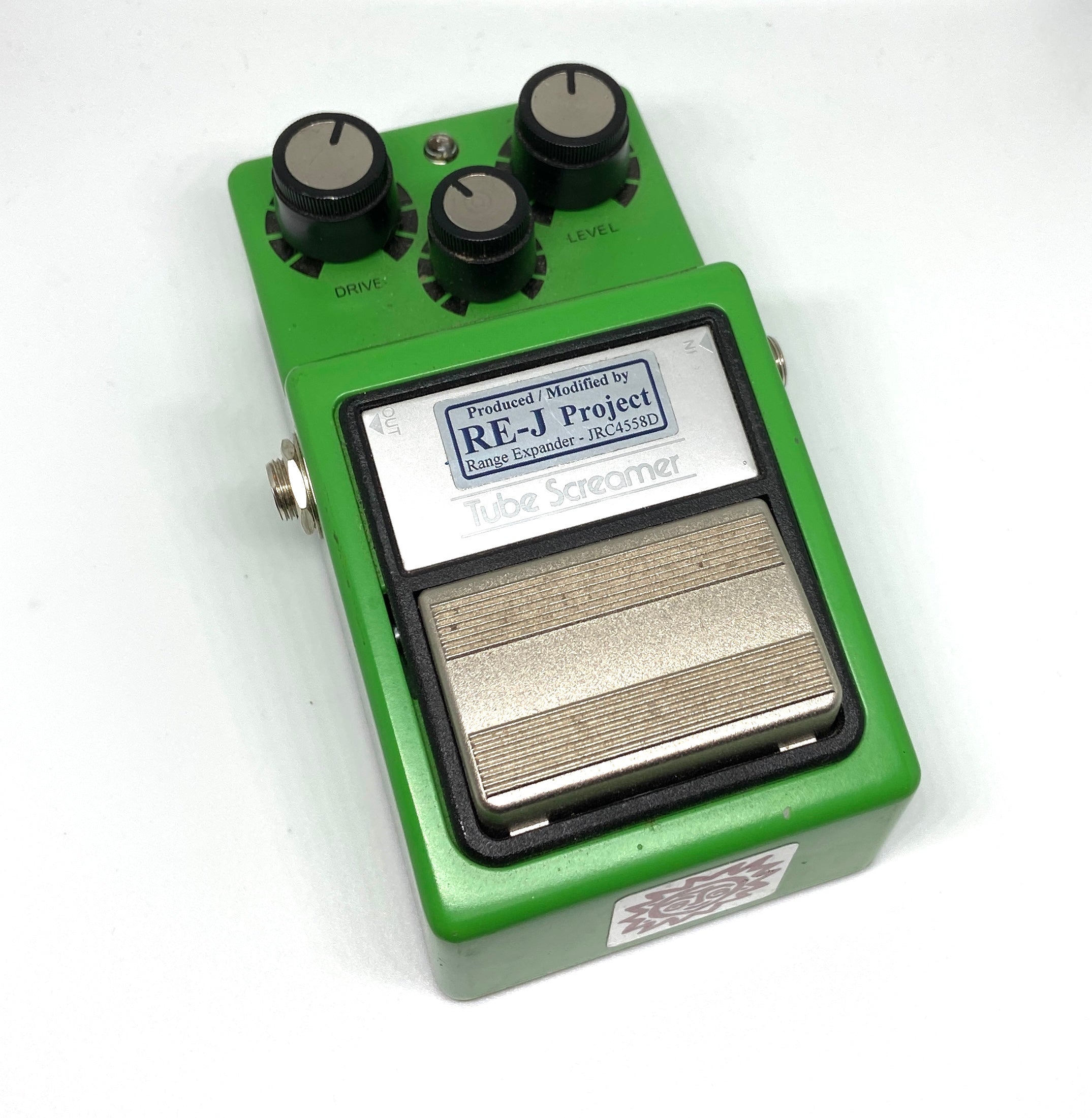 Ibanez TS-9 Tube Screamer Analog Man Silver Mod USED