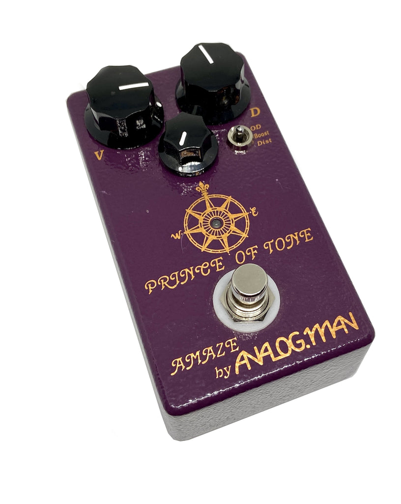 Analog Man Prince of Tone Overdrive/Boost USED - Willcutt Guitars