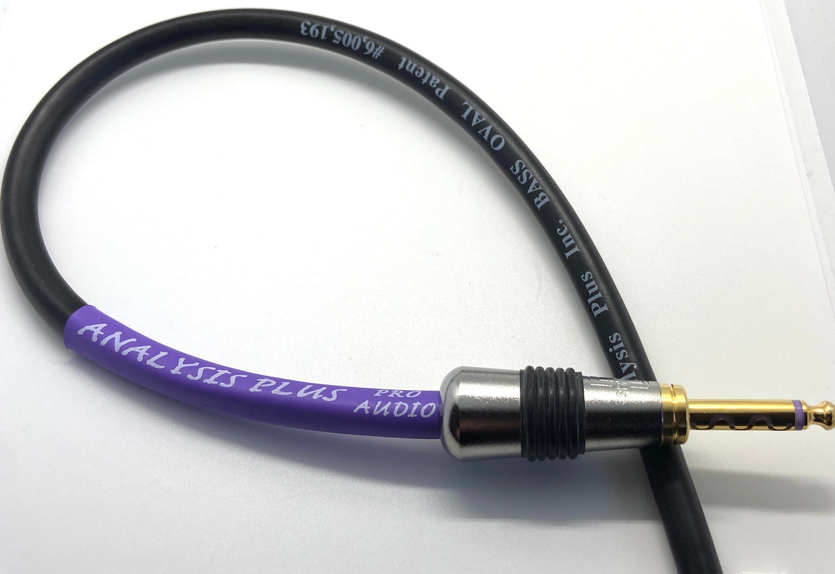 Analysis Plus Bass Oval Standard Plug