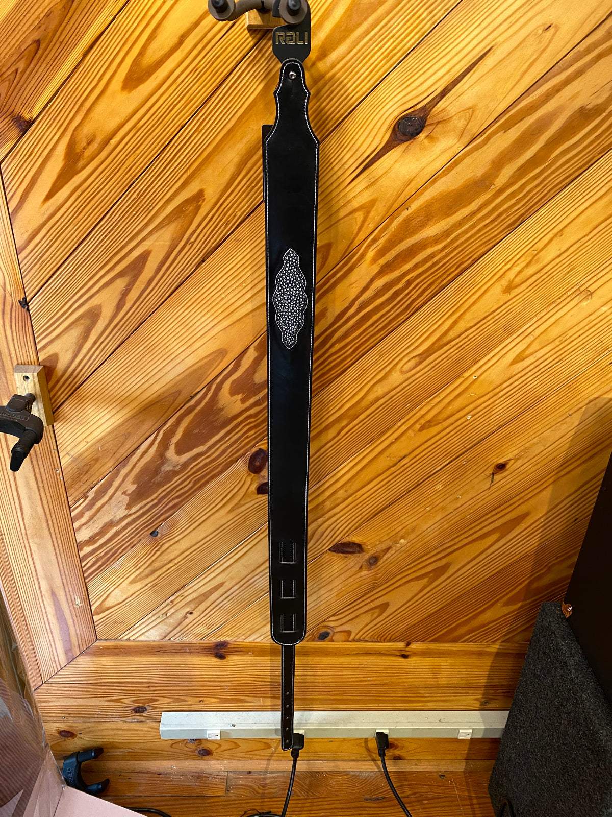 Rali Strap Black Leather