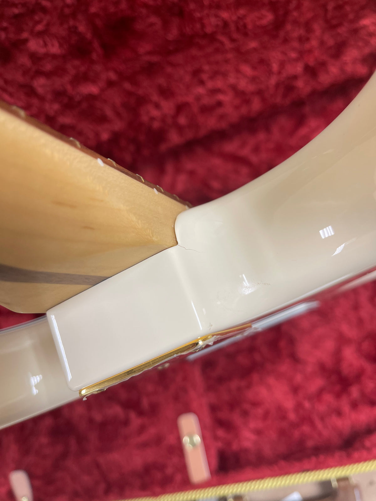 Fender Limited Edition Mahogany Blacktop Stratocaster HHH Olympic White Gold Hardware DEMO