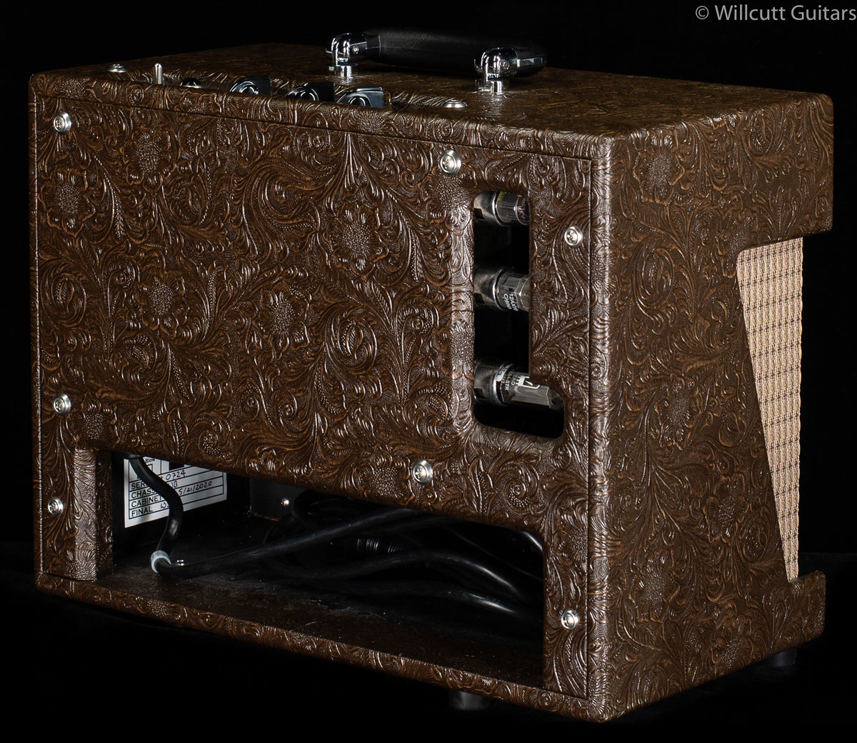 Carr Raleigh 1x10 Cowboy Tooled Barn Door