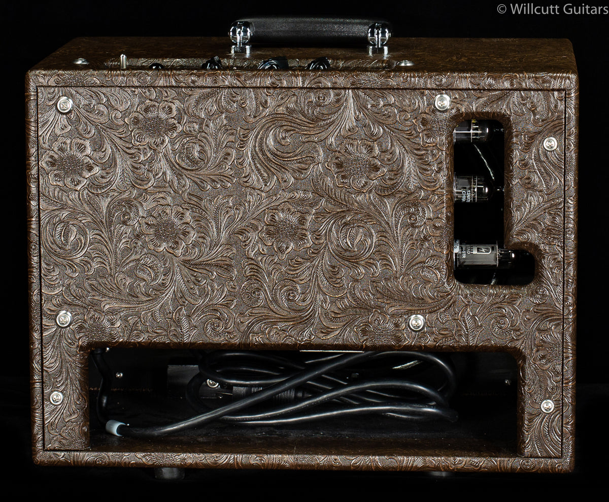 Carr Raleigh 1x10 Cowboy Tooled Barn Door