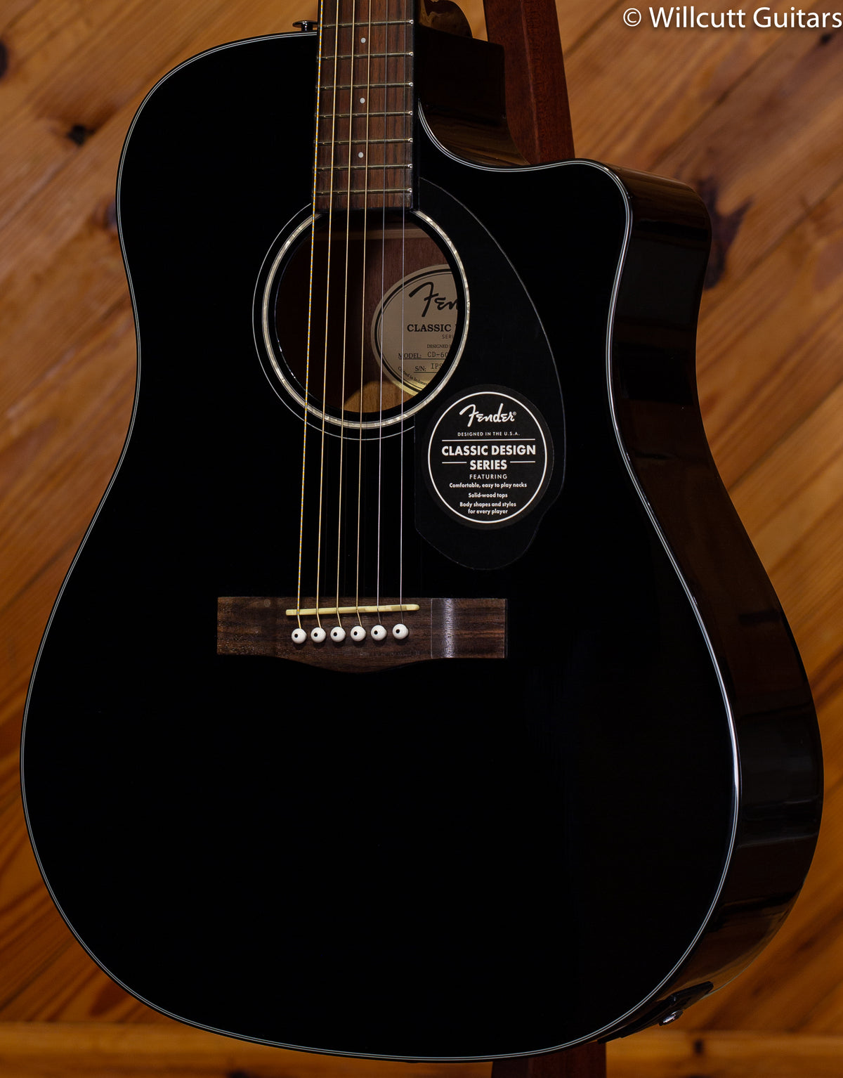 Fender CD-60SCE Black DEMO
