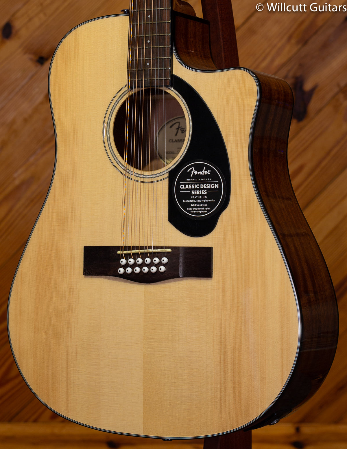 Fender CD-60SCE 12 Natural DEMO