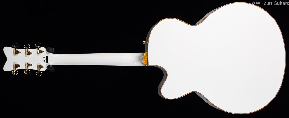 Gretsch G5022CWFE White Falcon Rancher Jumbo Cutaway Electric (793)