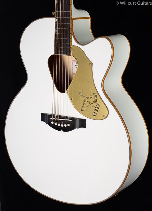 Gretsch G5022CWFE White Falcon Rancher Jumbo Cutaway Electric (793)