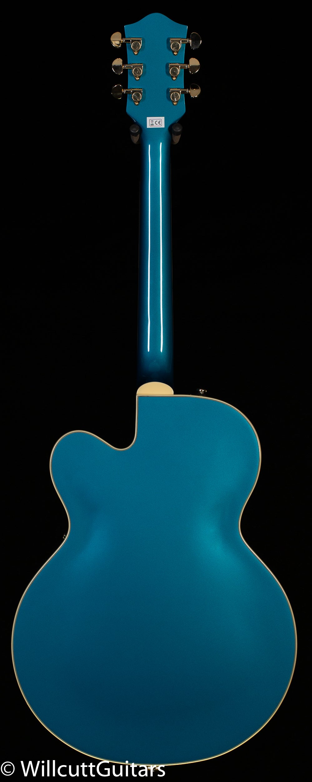 Gretsch G2410TG Streamliner™ Hollow Body Single-Cut with Bigsby® and Gold Hardware, Laurel Fingerboard, Ocean Turquoise