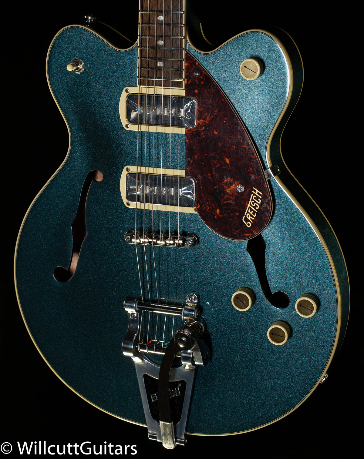 Gretsch G2622T-P90 Streamliner Center Block Double-Cut P90 with Bigsby Gunmetal