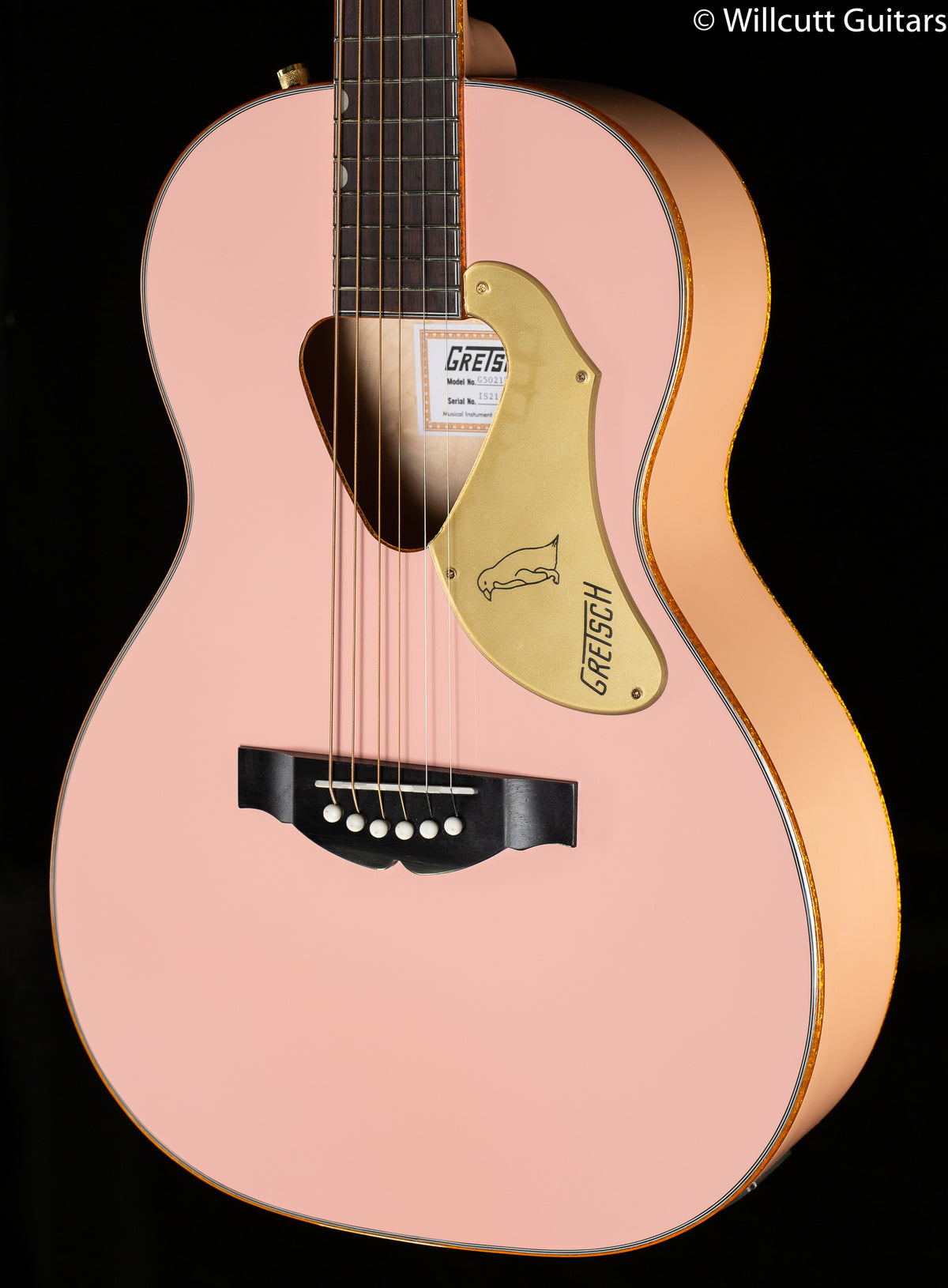 Gretsch G5021E Rancher Penguin Parlor Acoustic/Electric, Shell Pink (949)
