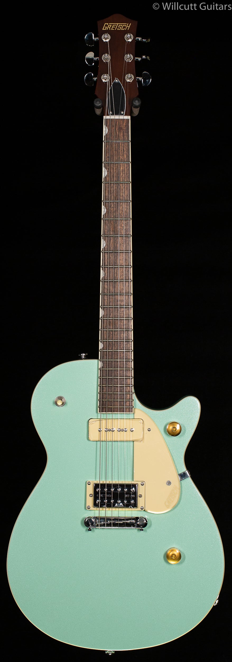 Gretsch G2215-P90 Streamliner Junior Jet Club Mint Metallic Laurel Fingerboard