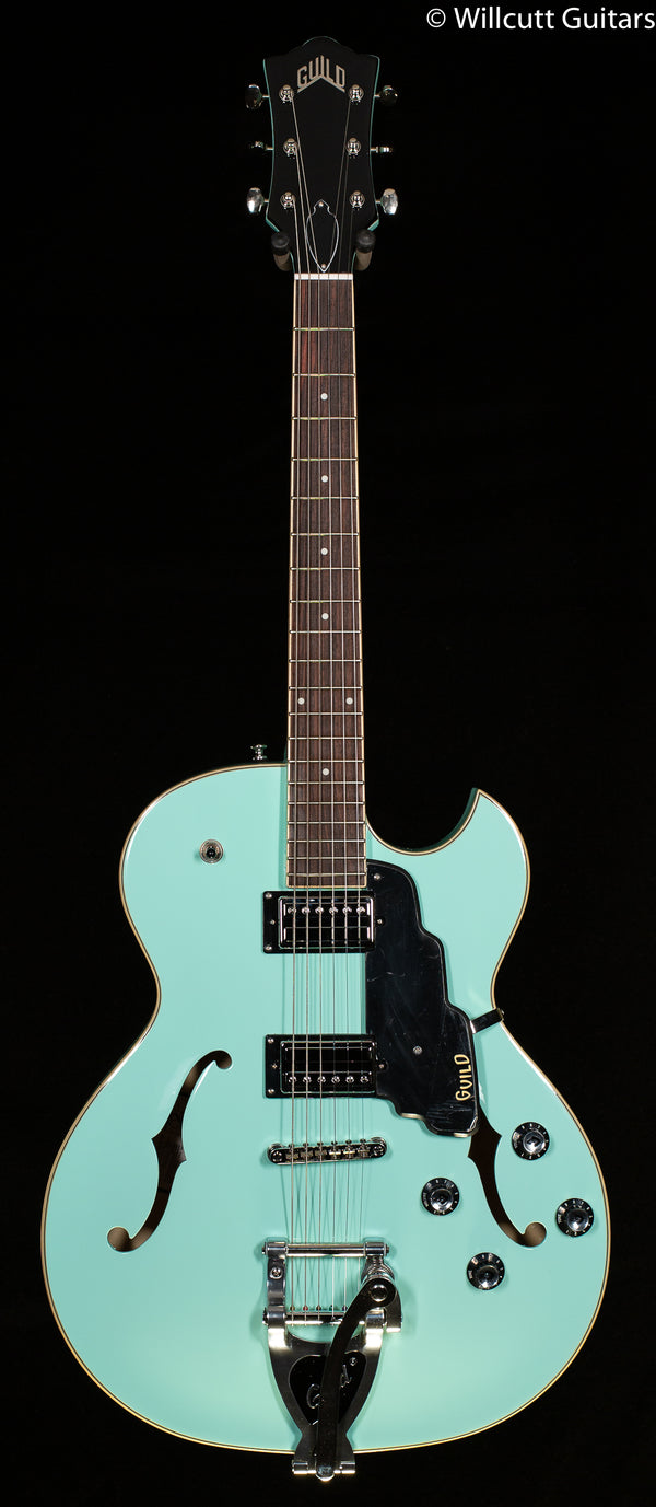 Guild /ギルド　Starfire I SC SF-1SCGVT/SFG Guild Starfire I SC Vibrato Tailpiece Surf Green (209) - Willcutt