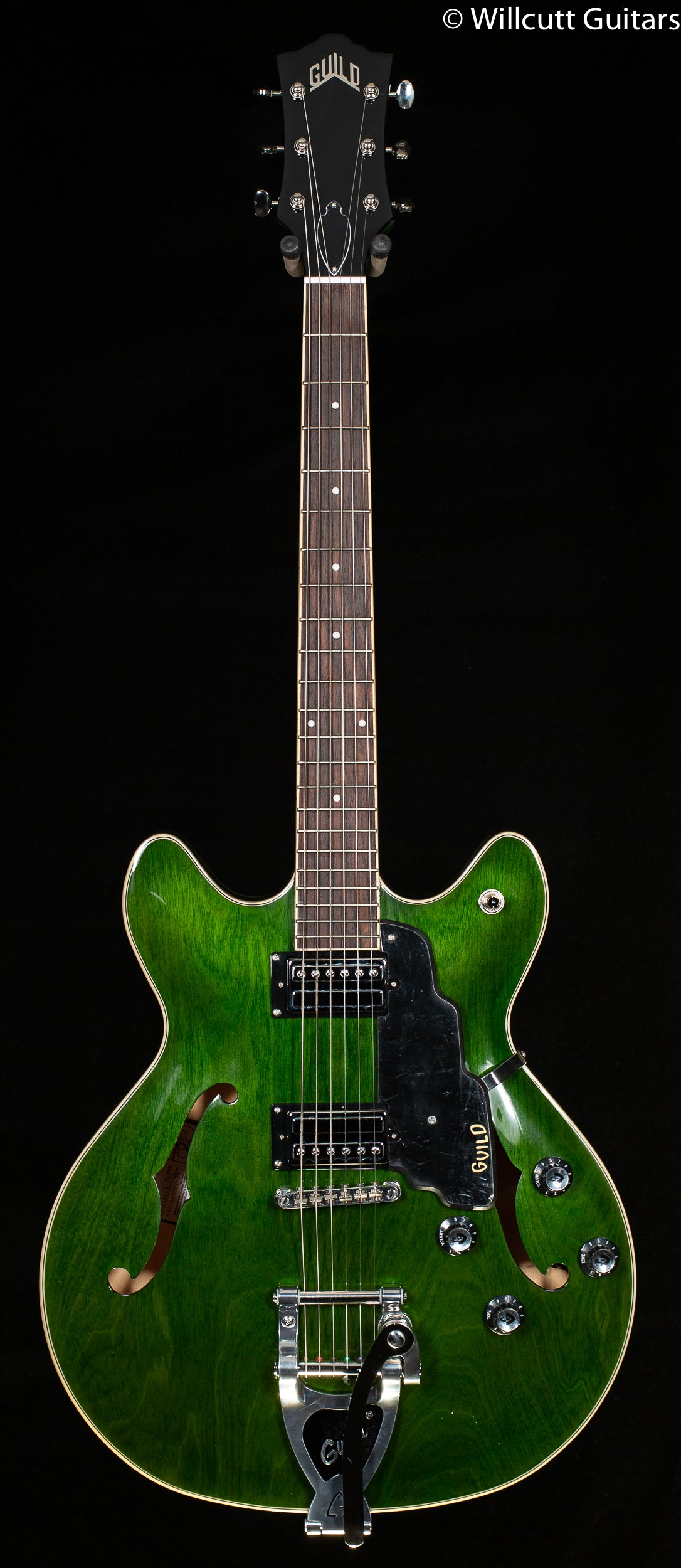 Guild Starfire I DC w/Guild Vibrato Tailpiece Emerald Green (434