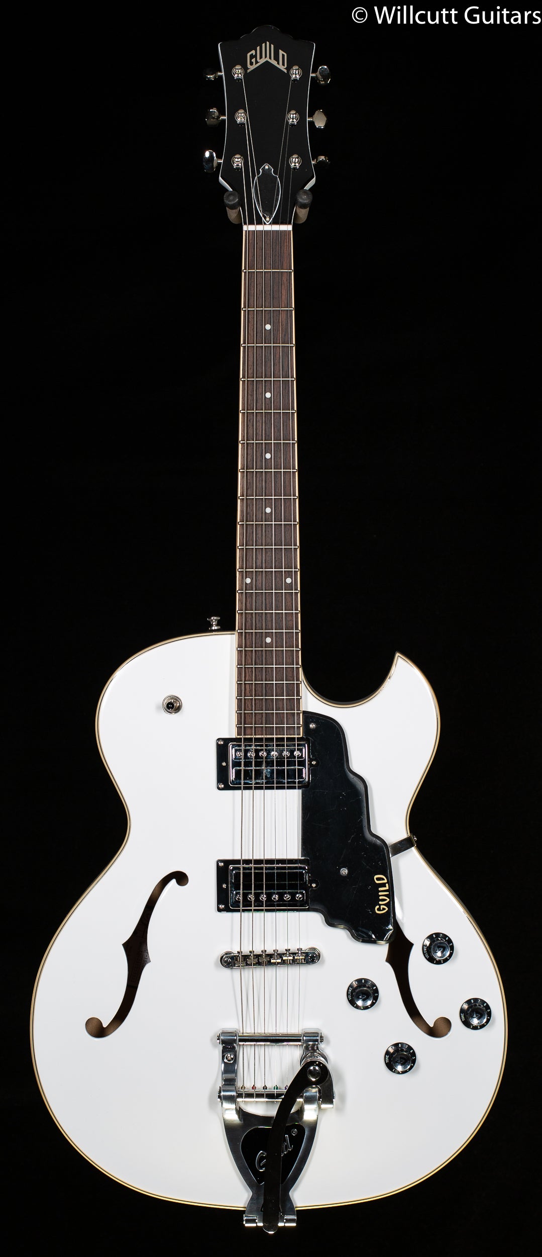 Guild Starfire I SC Guild Vibrato Tailpiece Snowcrest White (332)