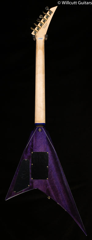 Jackson Pro Series Rhoads RR24Q Ebony Fingerboard Transparent Purple (720)