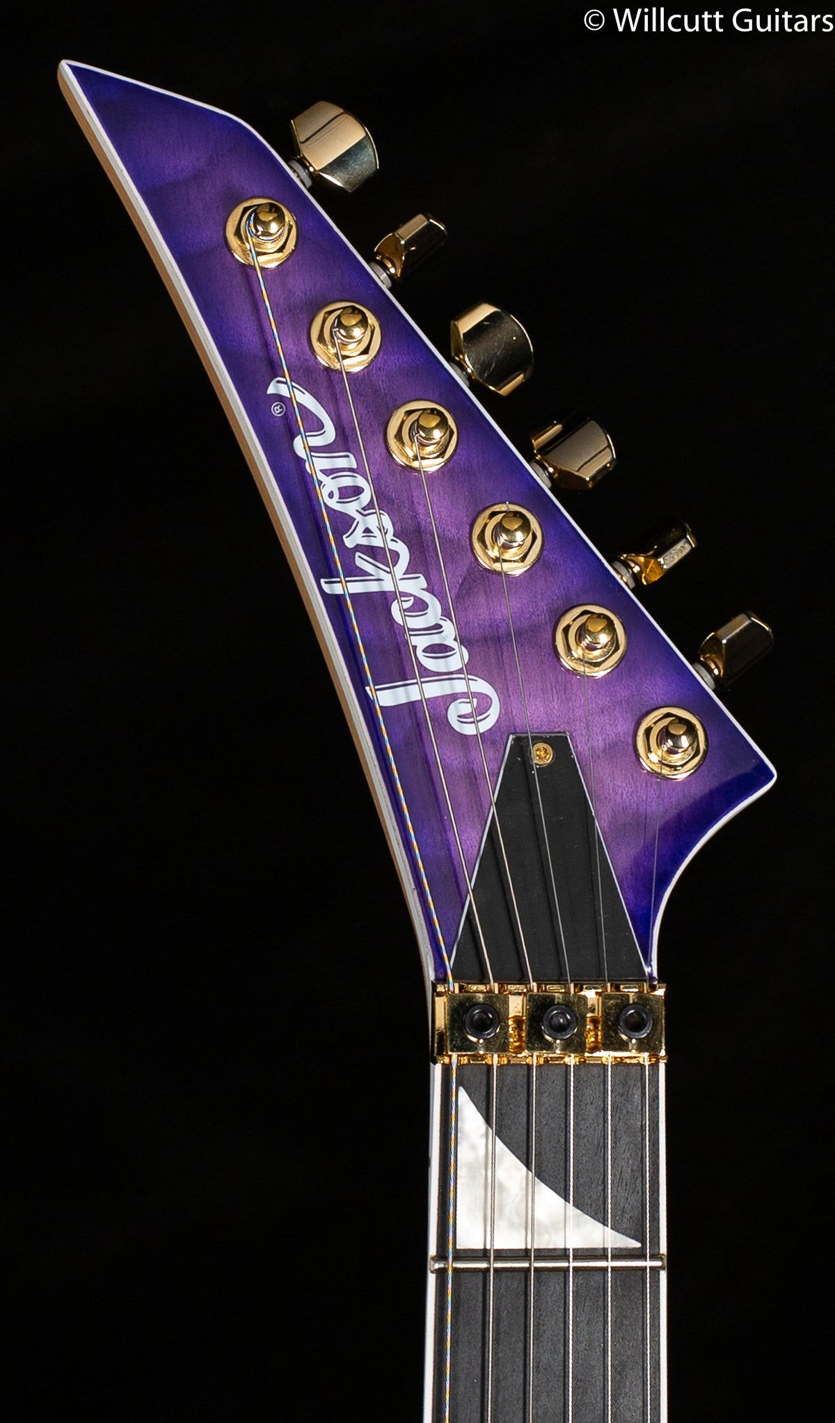 Jackson Pro Series Rhoads RR24Q Ebony Fingerboard Transparent Purple (720)
