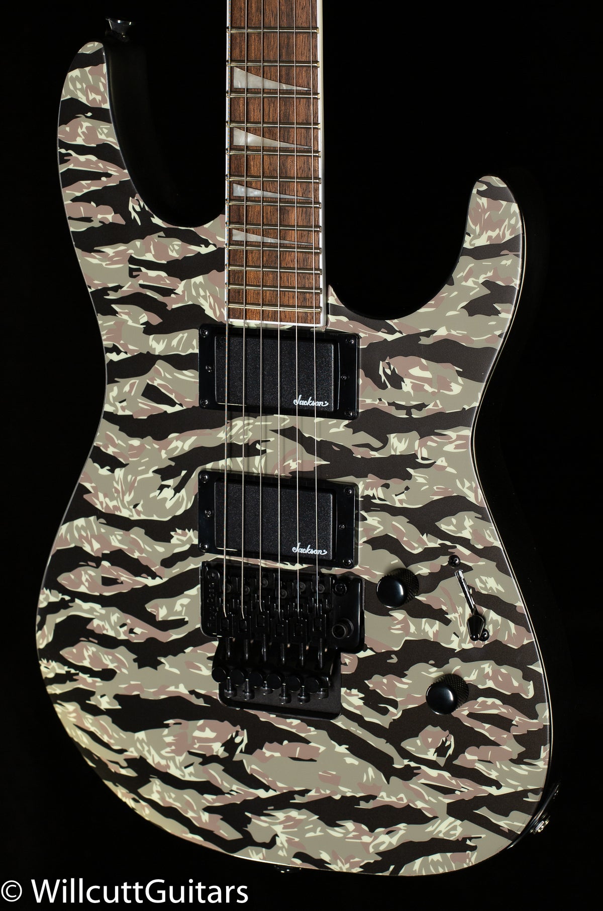 Jackson X Series Soloist SLX DX Camo Laurel Fingerboard Tiger Jungle Camo (973)