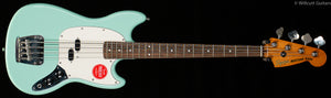 Squier Classic Vibe 60s Mustang Bass Surf Green Bass Guitar (098)