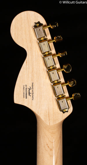 Squier 40th Anniversary Stratocaster Gold Edition Laurel Fingerboard Gold Anodized Pickguard Lake Placid Blue