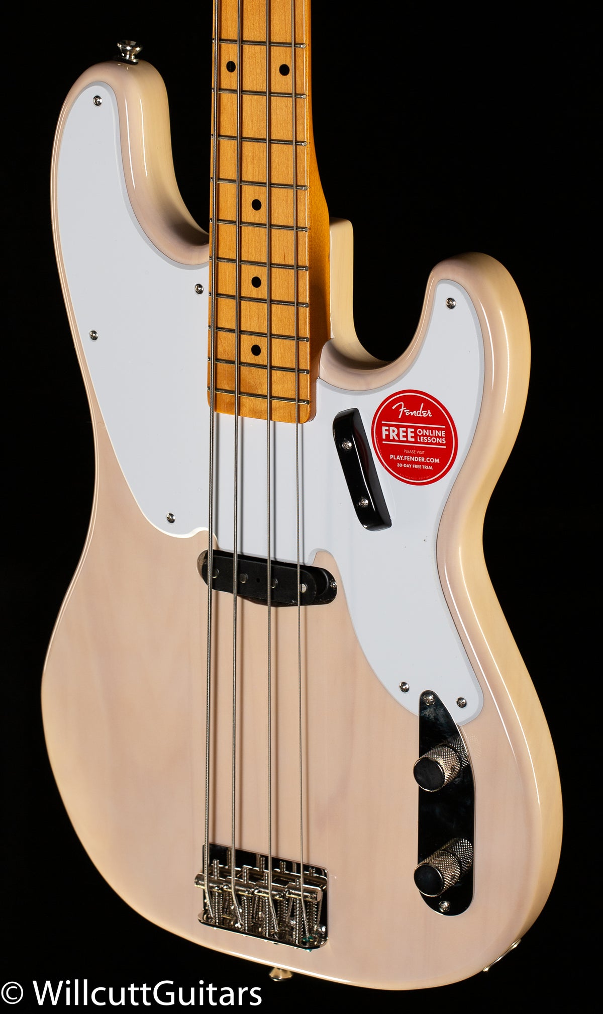 Squier Classic Vibe '50s Precision Bass White Blonde Bass Guitar (429)