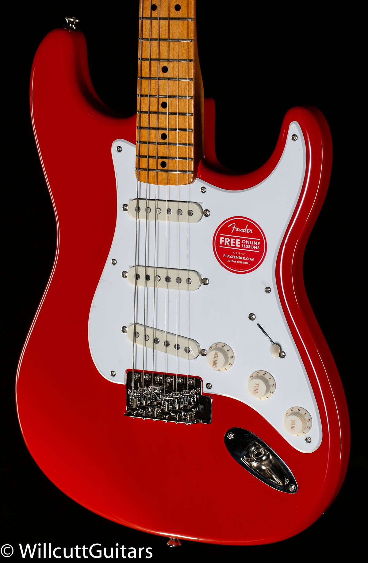 Squier Classic Vibe '50s Stratocaster Maple Fingerboard Fiesta Red (520)
