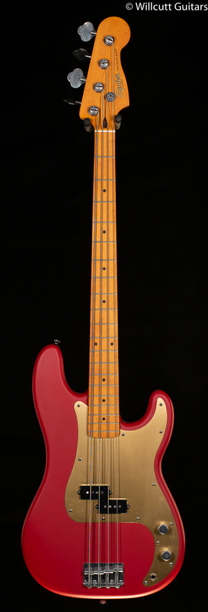 Squier 40th Anniversary Vintage Edition Precision Bass Satin Dakota Red (416)