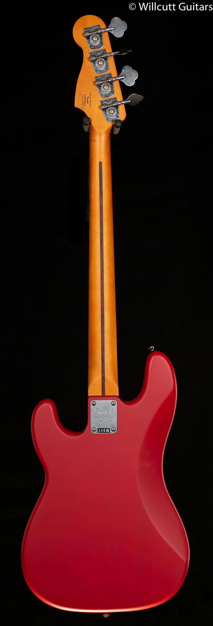 Squier 40th Anniversary Vintage Edition Precision Bass Satin Dakota Red (416)