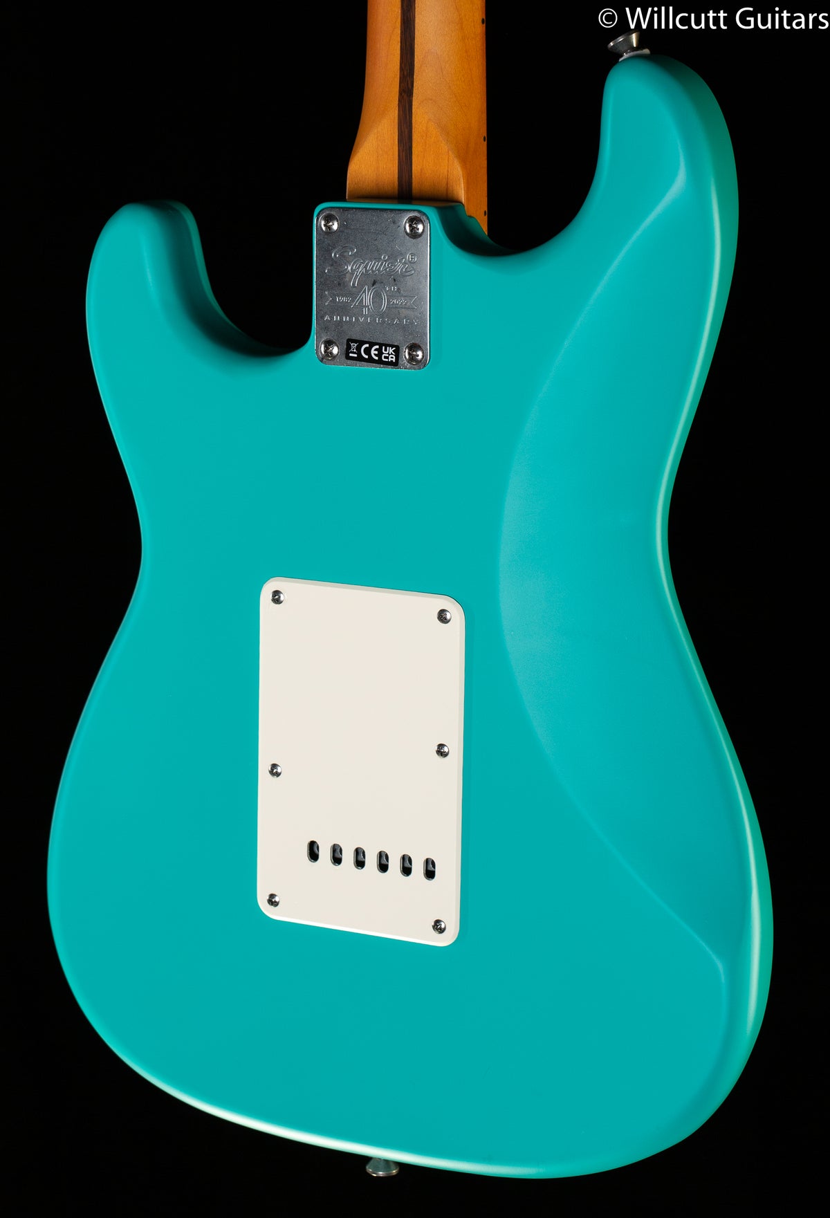 Squier 40th Anniversary Stratocaster Vintage Edition Maple Fingerboard Satin Sea Foam Green (454)