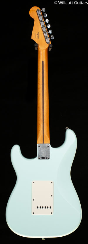 Squier 40th Anniversary Stratocaster Vintage Edition  Maple Fingerboard Satin Sonic Blue (624)
