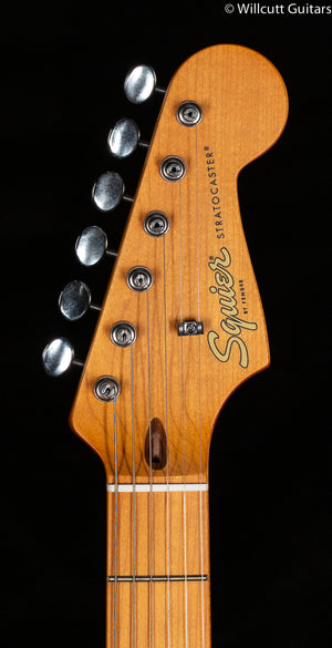 Squier 40th Anniversary Stratocaster Vintage Edition  Maple Fingerboard Satin Sonic Blue (624)