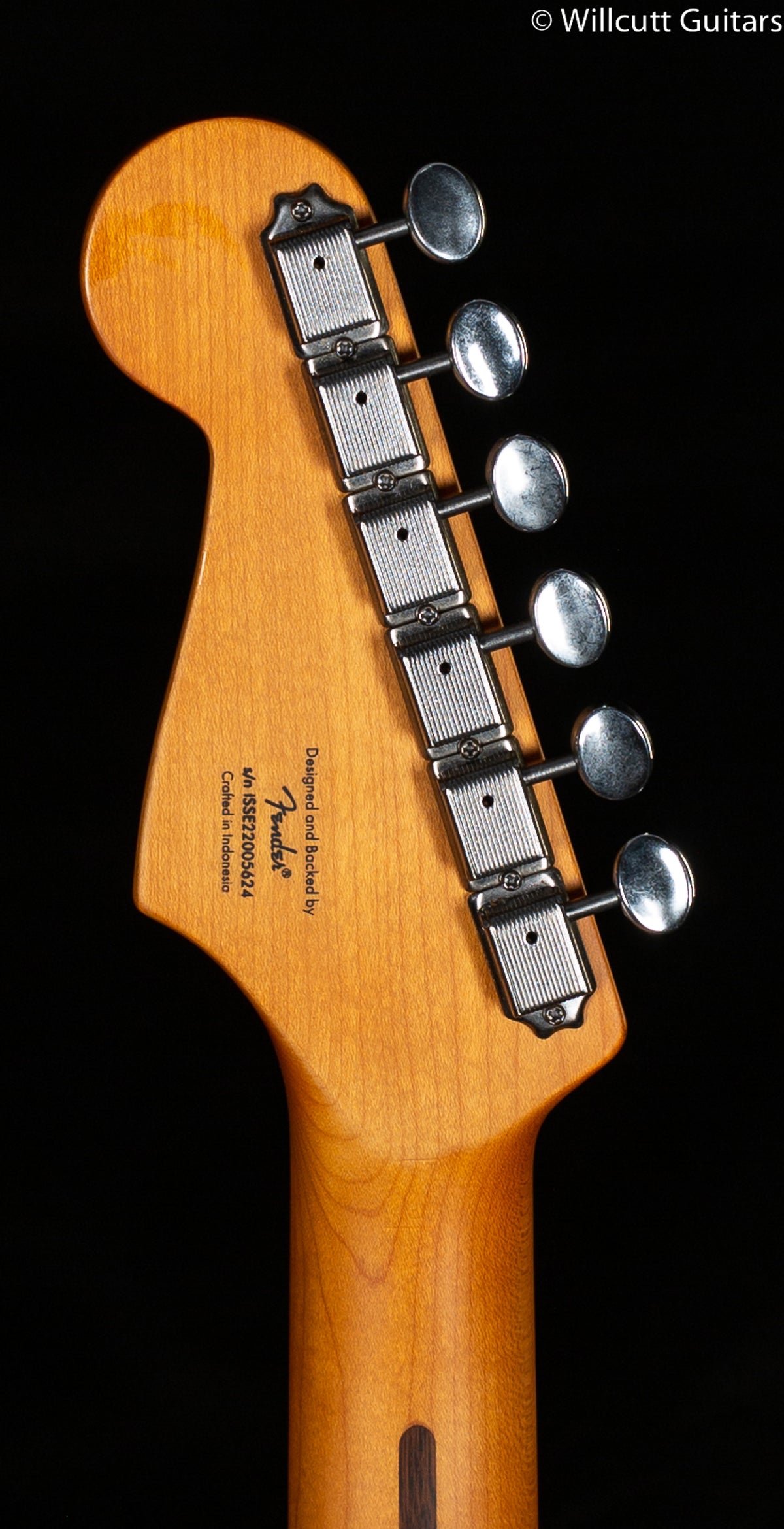 Squier 40th Anniversary Stratocaster Vintage Edition  Maple Fingerboard Satin Sonic Blue (624)